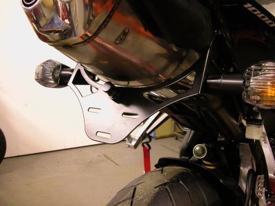 MOCOWANIE TABLICY REJESTRACYJNEJ RG RACING CBR600RR 03- 06, CBR1000RR 04- 07