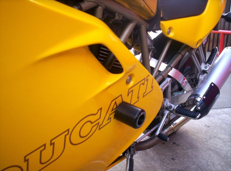 CRASHPADY CLASSIC RG RACING DUCATI 900SS UP TO 98 BLACK
