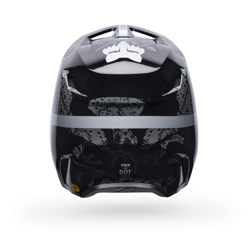 KASK MOTOCYKLOWY FOX V1 BNKR BLACK CAMO