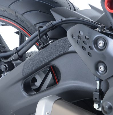 OSŁONA WAHACZA RG RACING YAMAHA MT-07/XSR700, 2 CZĘŚCI BLACK
