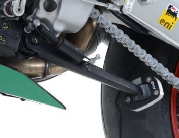 ELEMENT NÓŻKI RG RACING APRILIA RSV4 09-, RR 15-, RSV4 RF, V4 TUONO 11-14 SILVER