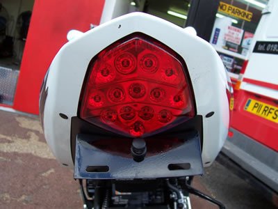 MOCOWANIE TABLICY REJESTRACYJNEJ RG RACING GSX-R1000K3-K4