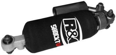 OSŁONA AMORTYZATORA RG RACING 9 X 9, PARA BLACK
