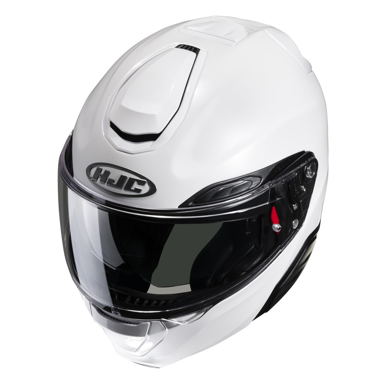 KASK MOTOCYKLOWY HJC RPHA91 PEARL WHITE