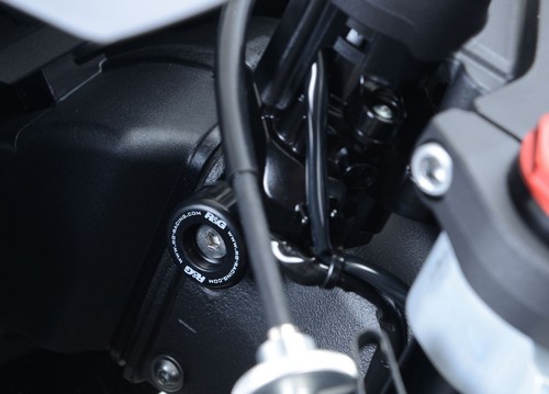 ODBOJNIKI KIEROWNICY RG RACING KAWASAKI ZX-10R 16-/ZX-10RR 21- BLACK