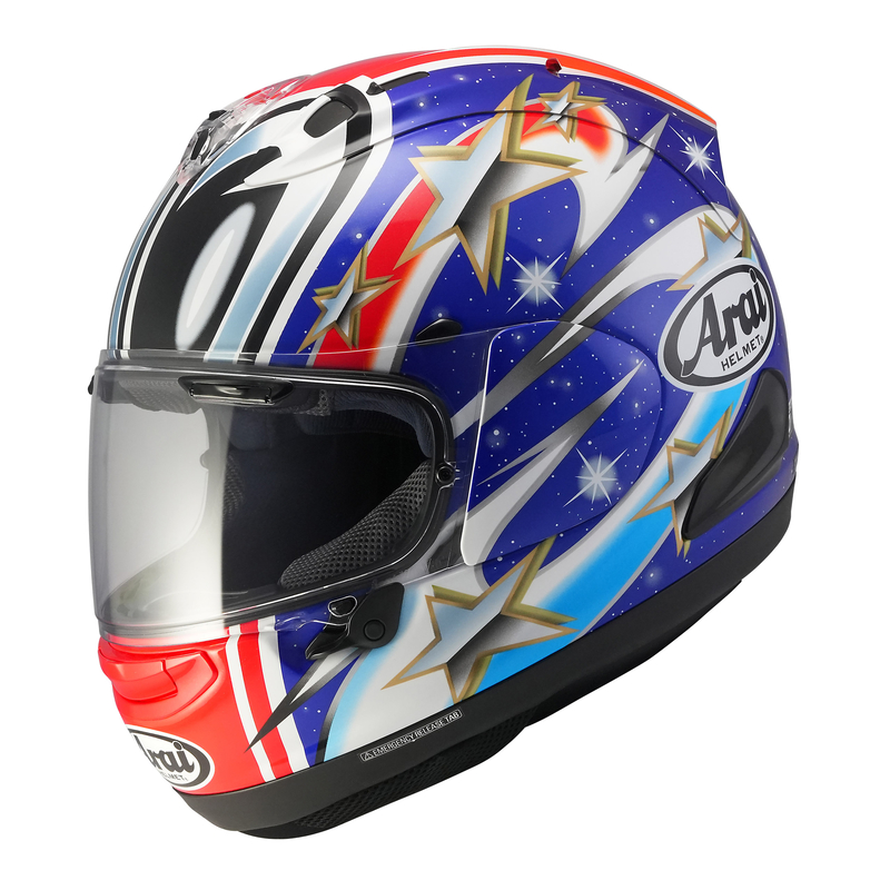 KASK MOTOCYKLOWY ARAI RX-7V EVO 99 NAKANO RED XL