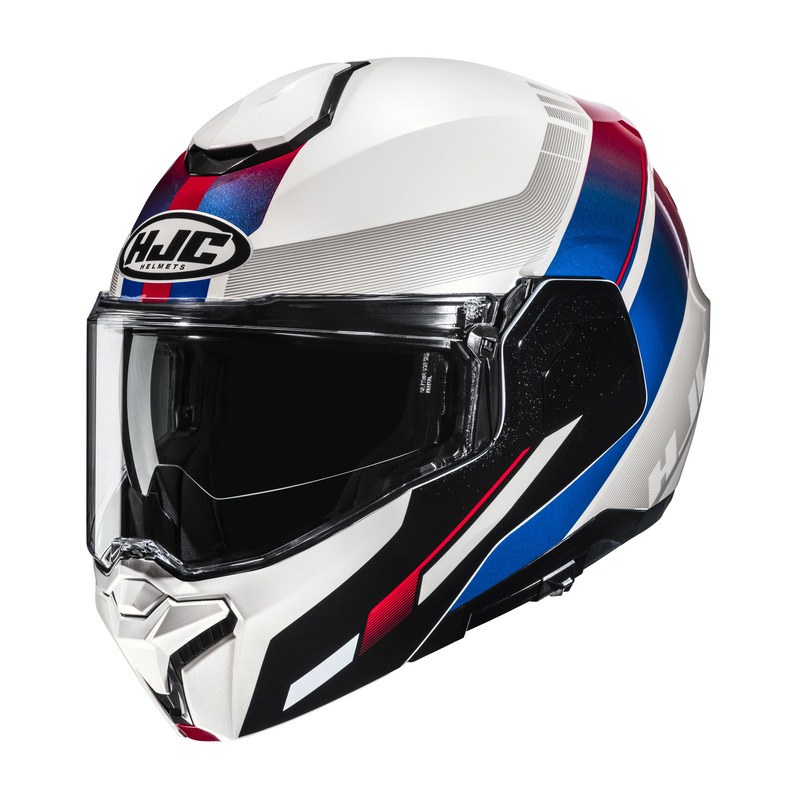 KASK MOTOCYKLOWY HJC I101 MIRA WHITE BLUE XXL