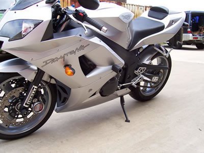CRASHPADY CLASSIC RG RACING TRIUMPH DAYTONA 600/650 BLACK