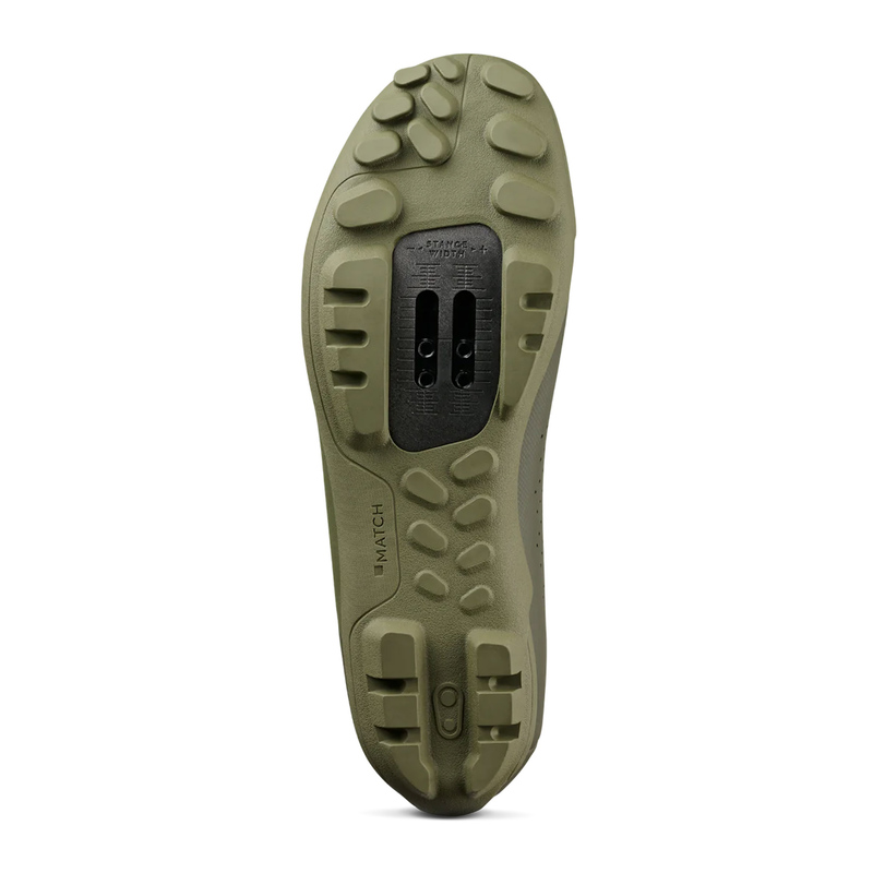 BUTY CRANKBROTHERS CANDY GRAVEL/XC LACE GREEN DARK - GREEN OUTSOLE 11.5 (45 EU)