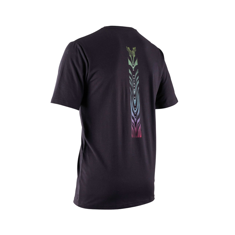 T-SHIRT LEATT CORE BLACK GREEN