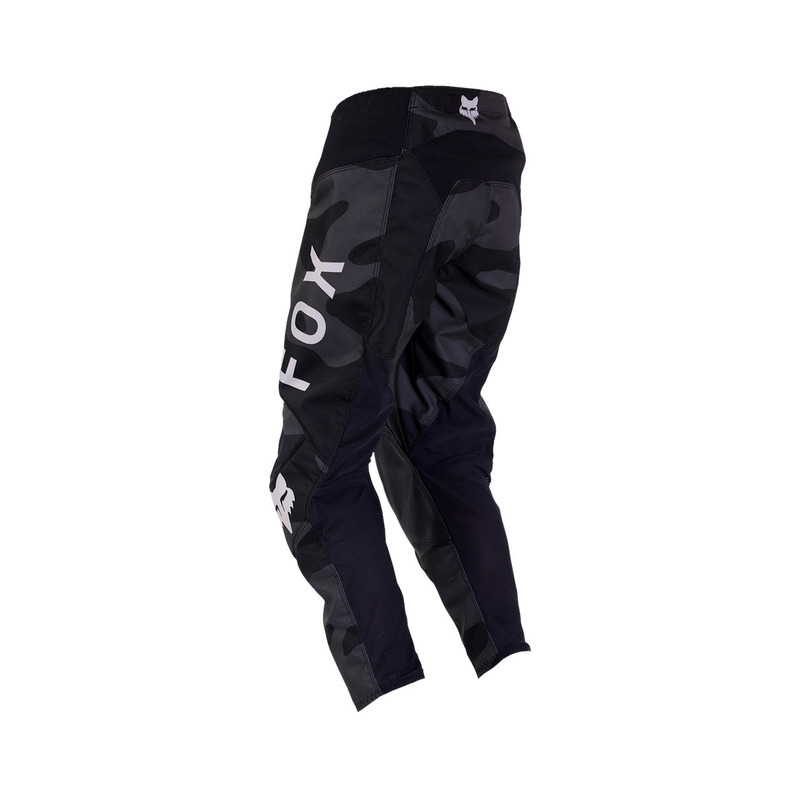 SPODNIE MOTOCYKLOWE JUNIOR FOX 180 BNKR BLACK CAMOY 22