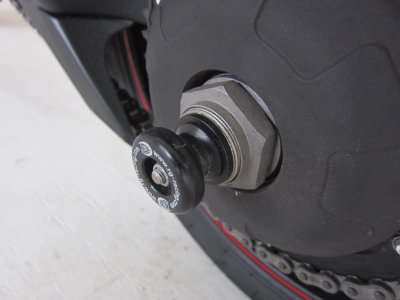 SLIDERY TYLNEJ OSI RG RACING TRIUMPH TIGER 1050 SPORT 13- 16