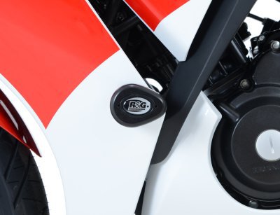 CRASHPADY AERO RG RACING HONDA CBR300R BLACK