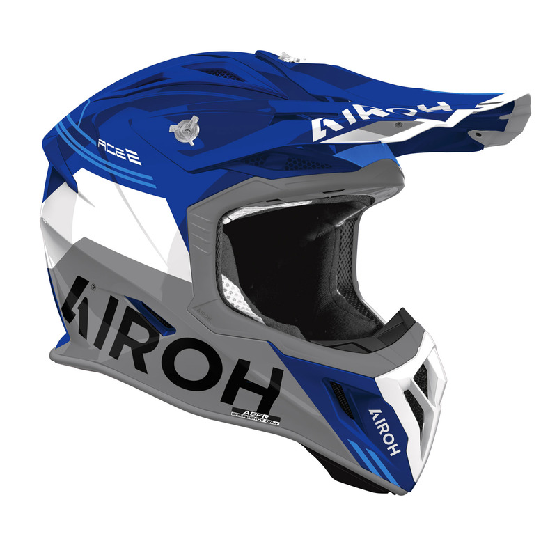 KASK MOTOCYKLOWY AIROH AVIATOR ACE 2 FURY BLUE GLOSS XL