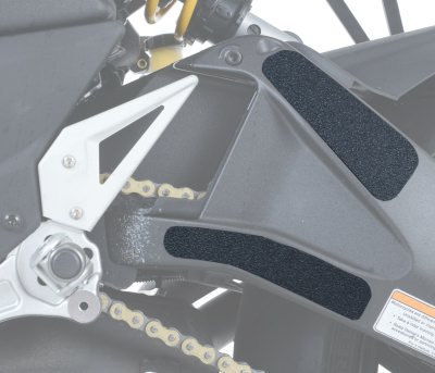 OSŁONA WAHACZA RG RACING EBR 1190 RX/SX, 3 CZĘŚCI BLACK