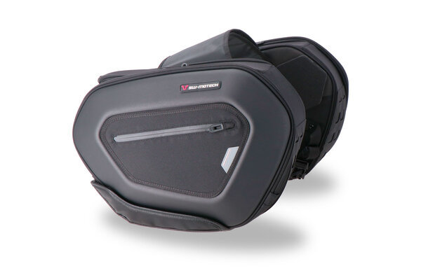 ZESTAW SAKW PRO BLAZE H I STELAŻY SW-MOTECH SUZUKI GSR750 (11-16)/ GSX-S750 (16-) BLACK