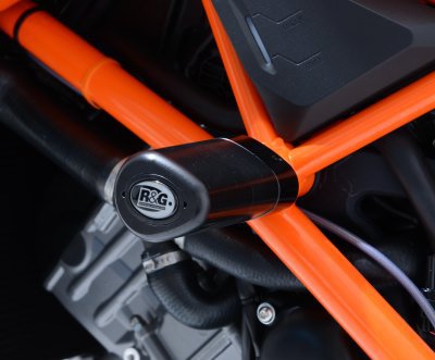 CRASHPADY AERO RG RACING KTM 1290 SUPER DUKE R 14- 19/1290 SUPER DUKE GT 16- BLACK