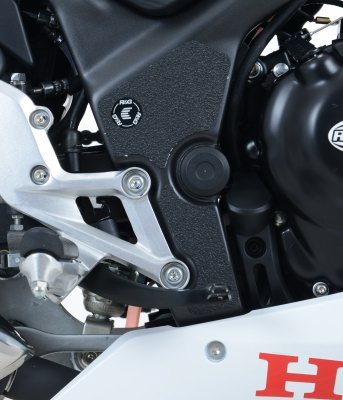 OSŁONA WAHACZA RG RACING HONDA CBR300R, 4 CZĘŚCI BLACK