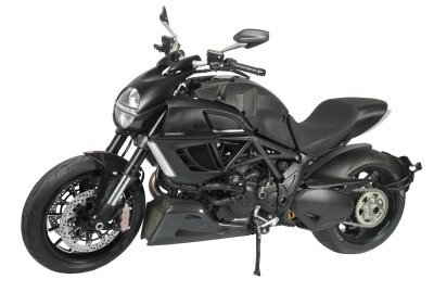 CRASHPADY AERO RG RACING DUCATI DIAVEL/DIAVEL STRADA (NOT X-DIAVEL [SEE CP0401BL]) BLACK