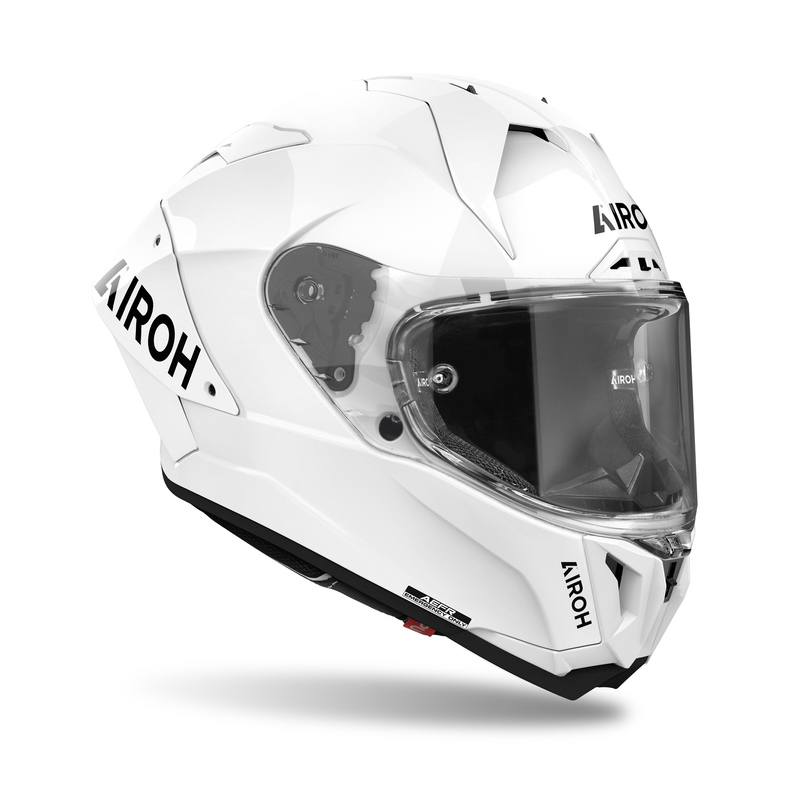 KASK MOTOCYKLOWY AIROH GP800 FIM COLOR WHITE GLOSS S