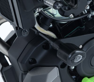 CRASHPADY AERO RG RACING YAMAHA MT-125 14- 19 BLACK