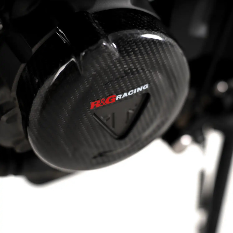 OSŁONA SILNIKA RG RACING HONDA TRIUMPH TIGER 660 SPORT 22-/TRIDENT (660) 21- LEWA STRONA CARBON