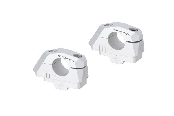ZESTAW PODWYŻSZAJĄCY KIEROWNICĘ 28MM SW-MOTECH PODWYŻSZENIE 28MM REGULACJA ODCHYLENIA BMW F 850 GS