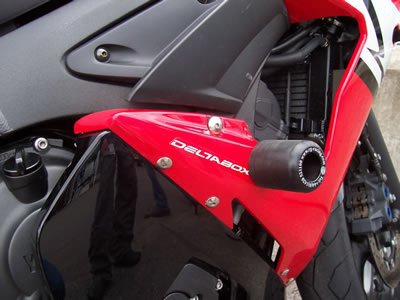 CRASHPADY CLASSIC RG RACING YAMAHA YZF-R6 03- 05 BLACK