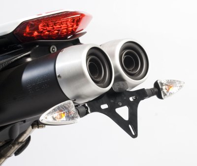 MOCOWANIE TABLICY REJESTRACYJNEJ RG RACING DUCATI HYPERMOTARD 796 & 1100