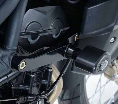 CRASHPADY AERO RG RACING TRIUMPH TIGER 800/TIGER 800XC BLACK