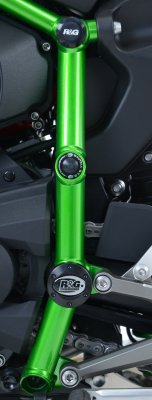 ZAŚLEPKI RAMY RG RACING KAWASAKI H2/H2R