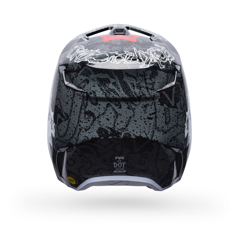 KASK MOTOCYKLOWY FOX V1 ABYSS BLACK