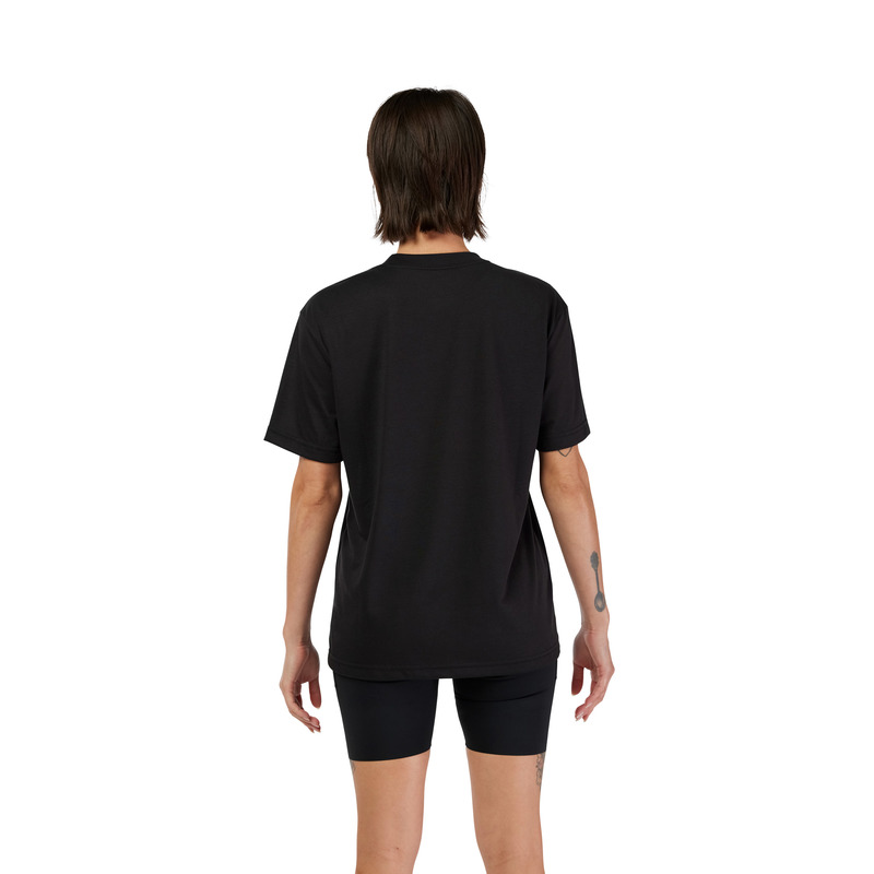 T-SHIRT DAMSKI FOX BARK TECH BLACK