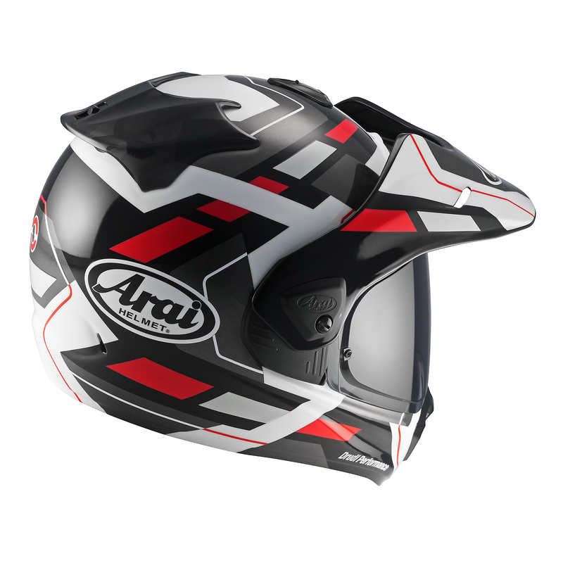 KASK MOTOCYKLOWY ARAI TOUR-X5 MATCH RED XS