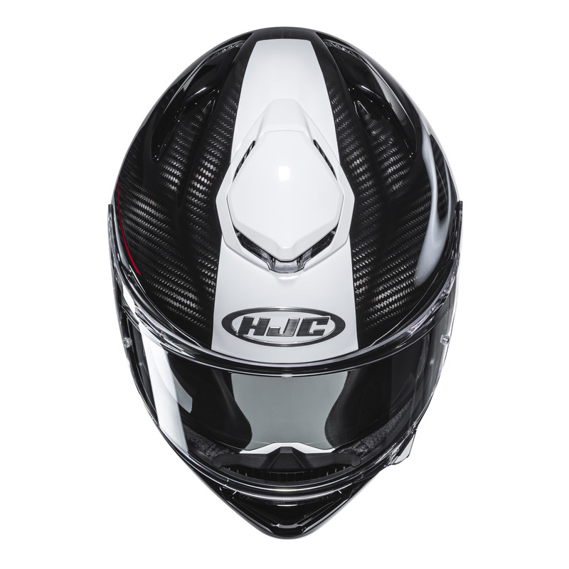 KASK MOTOCYKLOWY HJC RPHA72 CARBON GAREN BLACK WHITE XXL