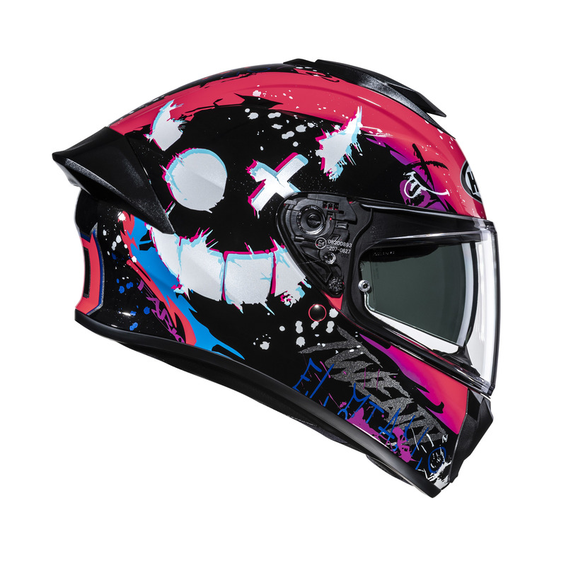 KASK MOTOCYKLOWY HJC C71 FQ20 RED BLACK XXL