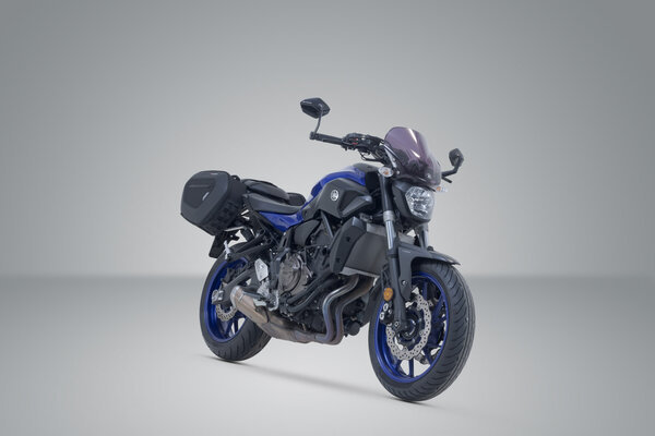 ZESTAW SAKW PRO BLAZE H I STELAŻY SW-MOTECH YAMAHA MT-07 (20-24) BLACK