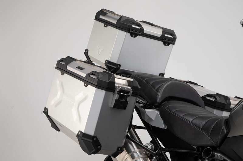 ZESTAW BAGAŻOWY ADVENTURE SW-MOTECH BMW R 1200 GS LC/R 1250 GS WITH TIF SILVER