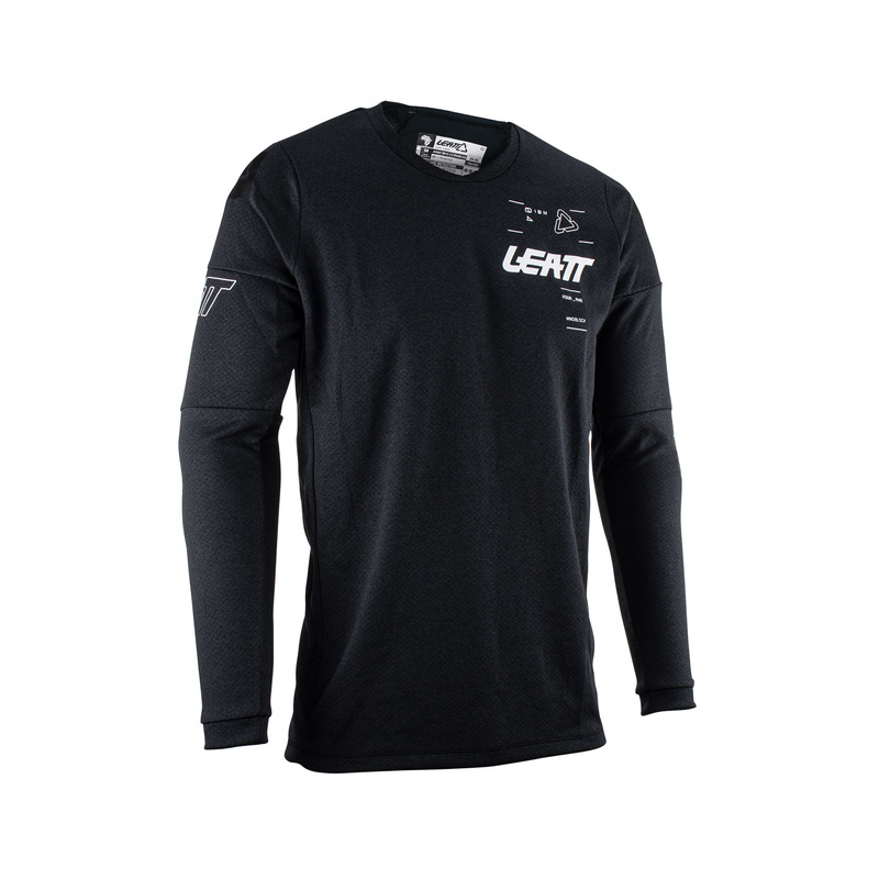 BLUZA OFFROADOWA LEATT MOTO 4.5 WINDBLOCK BLACK