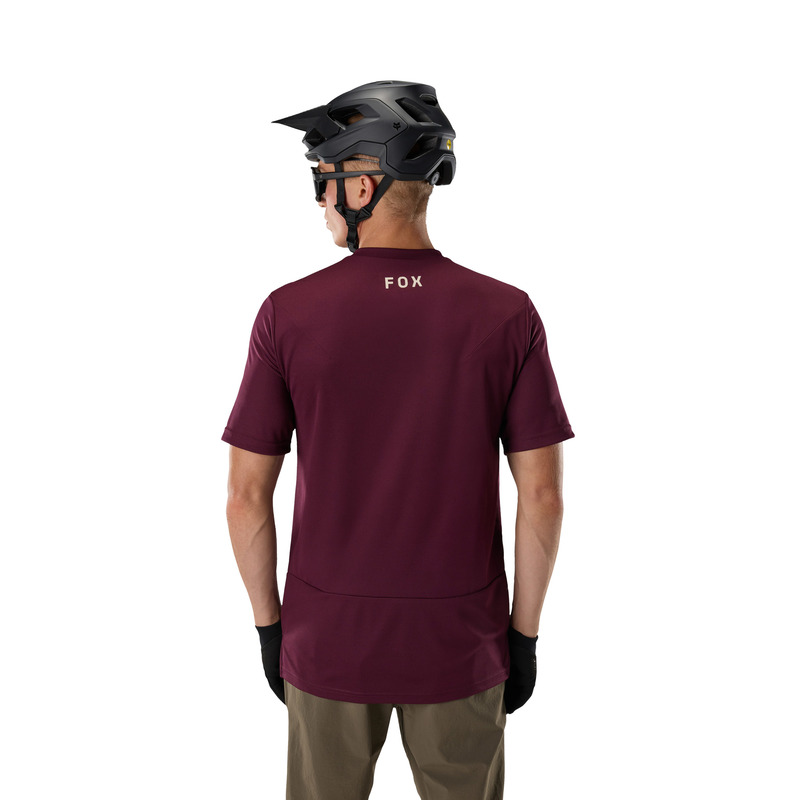 KOSZULKA ROWEROWA FOX RANGER HEAD DARK MAROON S