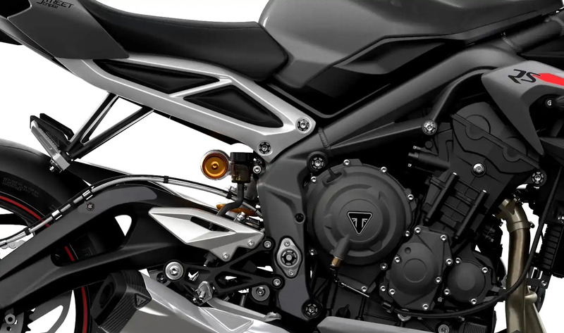 ZESTAW OSŁON PRZECIWBŁOTNYCH RG RACING EAZI-GRIP SCUFF GUARD KIT TRIUMPH STREET TRIPLE 765 R/S/RS 17