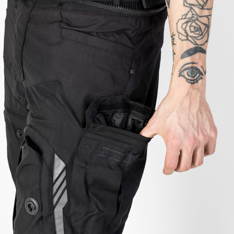 SPODNIE TEKSTYLNE REBELHORN PATROL BLACK