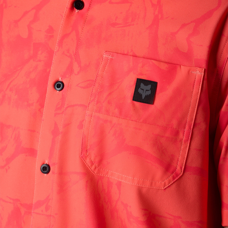 KOSZULA ROWEROWA FOX RANGER WOVEN PEACH L