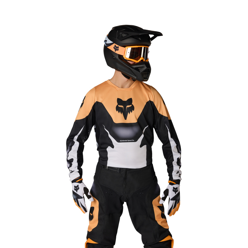 BLUZA MOTOCYKLOWA FOX 180 NOBLE BLACK WHITE