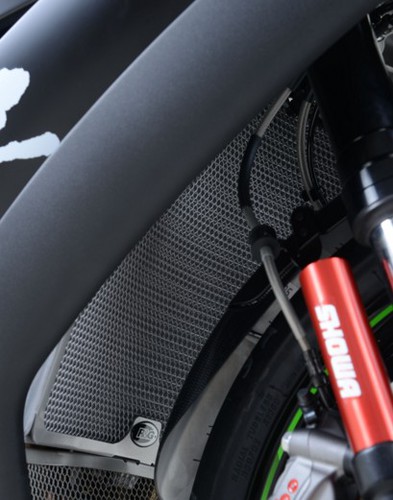 OSŁONA CHŁODNICY RG RACING KAWASAKI ZX10R 08- 20 BLACK