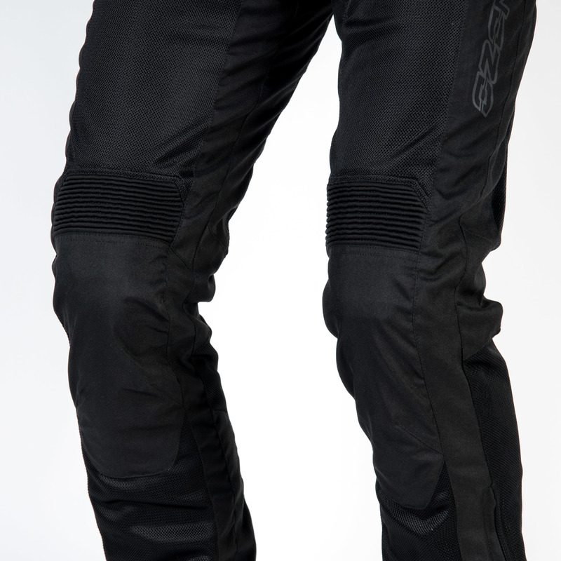 SPODNIE MOTOCYKLOWE TEKSTYLNE OZONE DART BLACK
