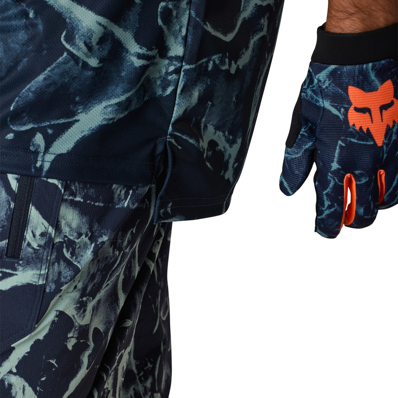 KOSZULKA ROWEROWA FOX RANGER IMG PRINT ARCTIC BLUE S