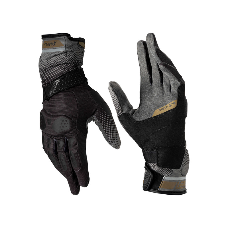 RĘKAWICE MOTOCYKLOWE LEATT ADV X-FLOW 5.5 STEALTH