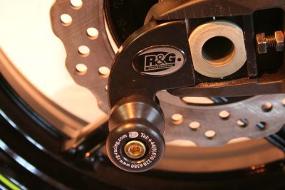 ROLKI WAHACZA RG RACING KAWASAKI ZX-6R 07- 18 BLACK