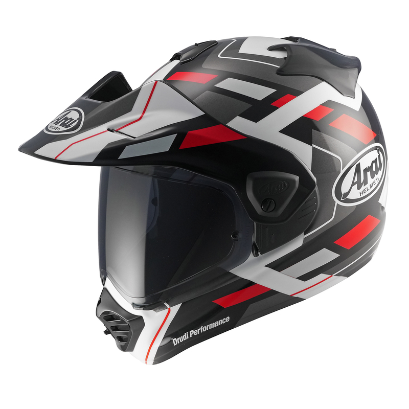 KASK MOTOCYKLOWY ARAI TOUR-X5 MATCH RED XS